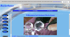 Desktop Screenshot of glaskunst-ruckerbauer.de