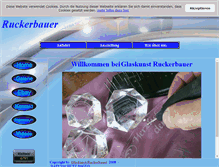 Tablet Screenshot of glaskunst-ruckerbauer.de